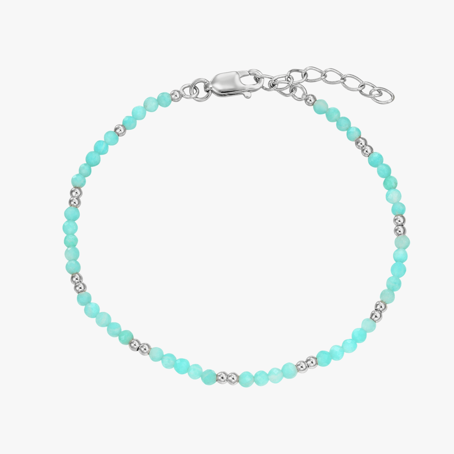 SummerScape Silver Bracelet - Amazonite